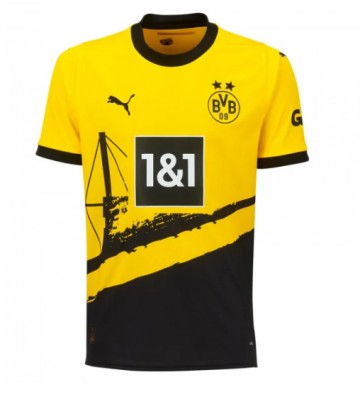 Borussia Dortmund Replika Hjemmebanetrøje 2023-24 Kortærmet